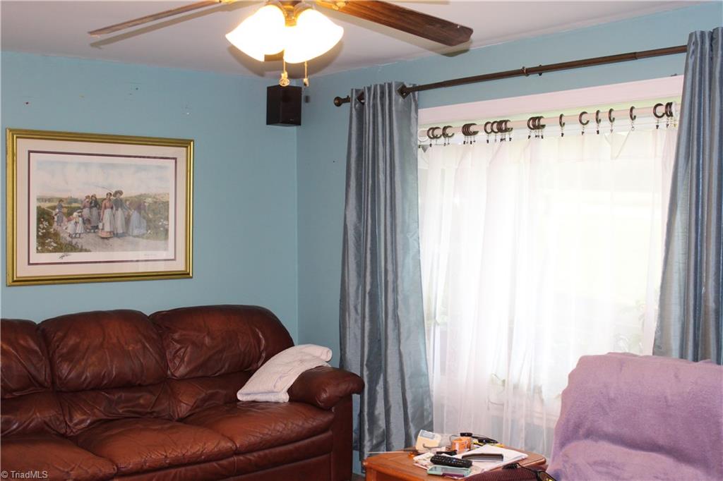 1409 Ritters Lake Road Greensboro, NC 27406 - Photo 3 of 14 Living room with bay window.