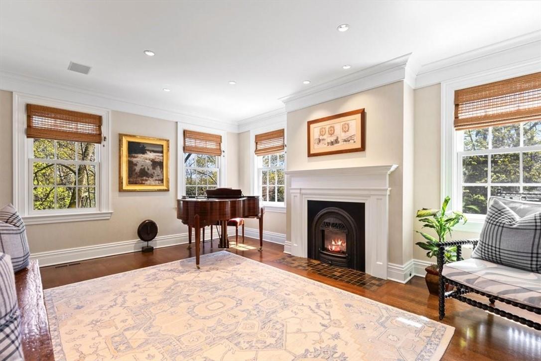 44 Grace Church Street Rye, NY 10580 - Photo 10 of 36 Music/Den/Office with Gas Fireplace