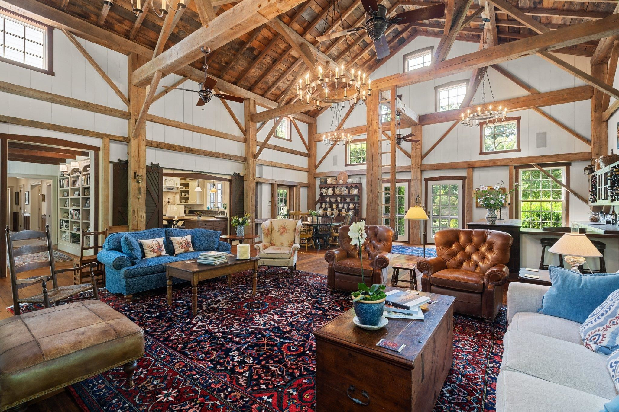 4900 West Cornwallis Road Durham, NC 27705 - Photo 28 of 100 a living room with furniture and a large window