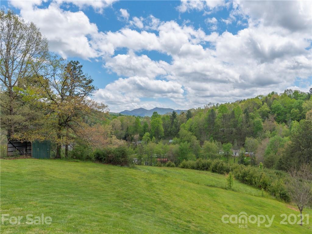 56 Porters Ridge Canton, NC 28716 - Photo 5 of 32 a view of a big yard of grass and basketball court