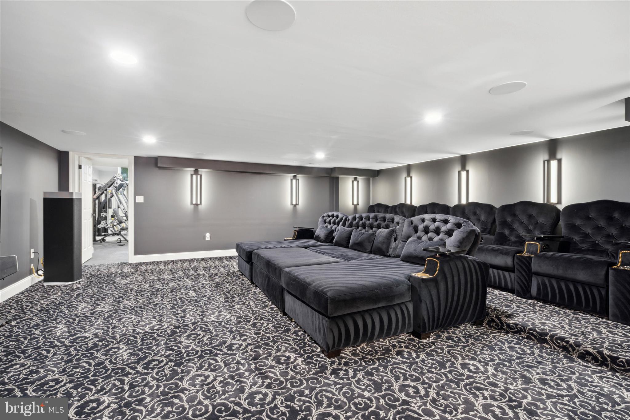 140 Harvey Road Chadds Ford, PA 19317 - Photo 71 of 78 Basement Movie Theater
