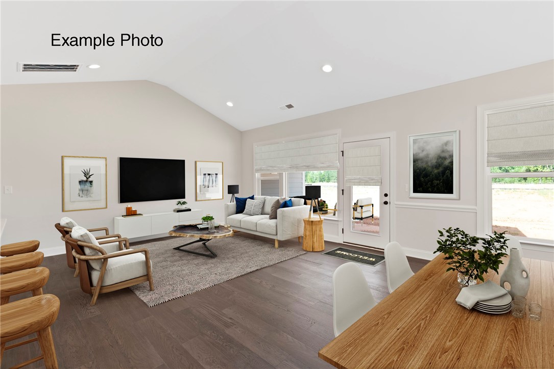 206 Branford Street, Unit SUN0125 Anderson, SC 29625 - Photo 7 of 15 Example Photo - Dining/Family Room *Virtually Staged*