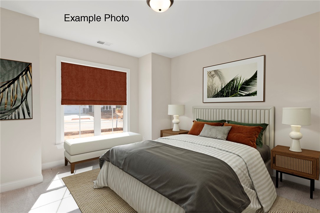 206 Branford Street, Unit SUN0125 Anderson, SC 29625 - Photo 10 of 15 Example Photo - Bedroom 2 *Virtually Staged*