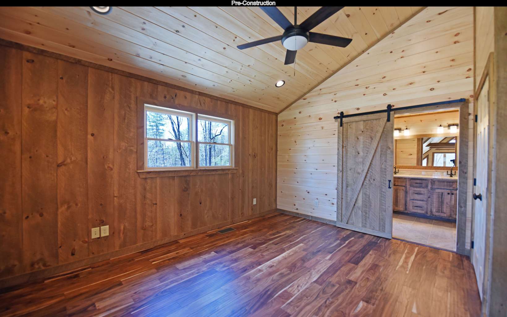 Lot11 Lot11 Native Trail Blue Ridge, GA 30513 - Photo 26 of 44 wooden floor in an empty room with a window