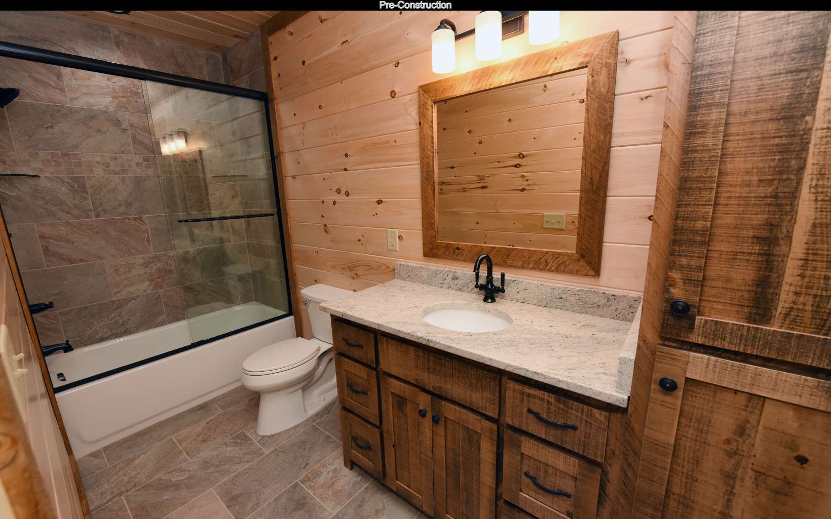 Lot11 Lot11 Native Trail Blue Ridge, GA 30513 - Photo 40 of 44 a bathroom with a sink a toilet and shower
