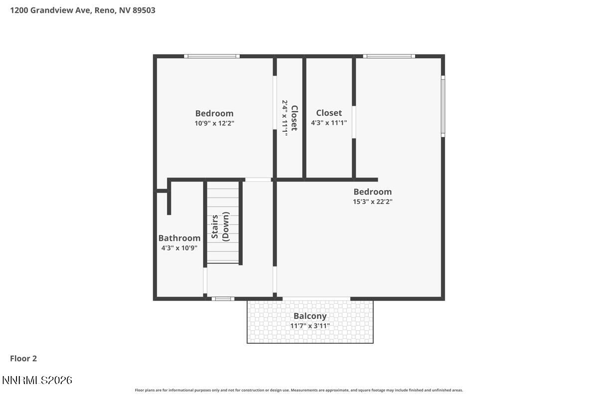 1200 Grandview Avenue Reno, NV 89503 - Photo 53 of 54 Floor-2 2