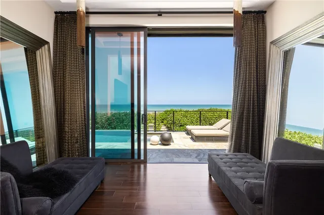 a car parked in a garage