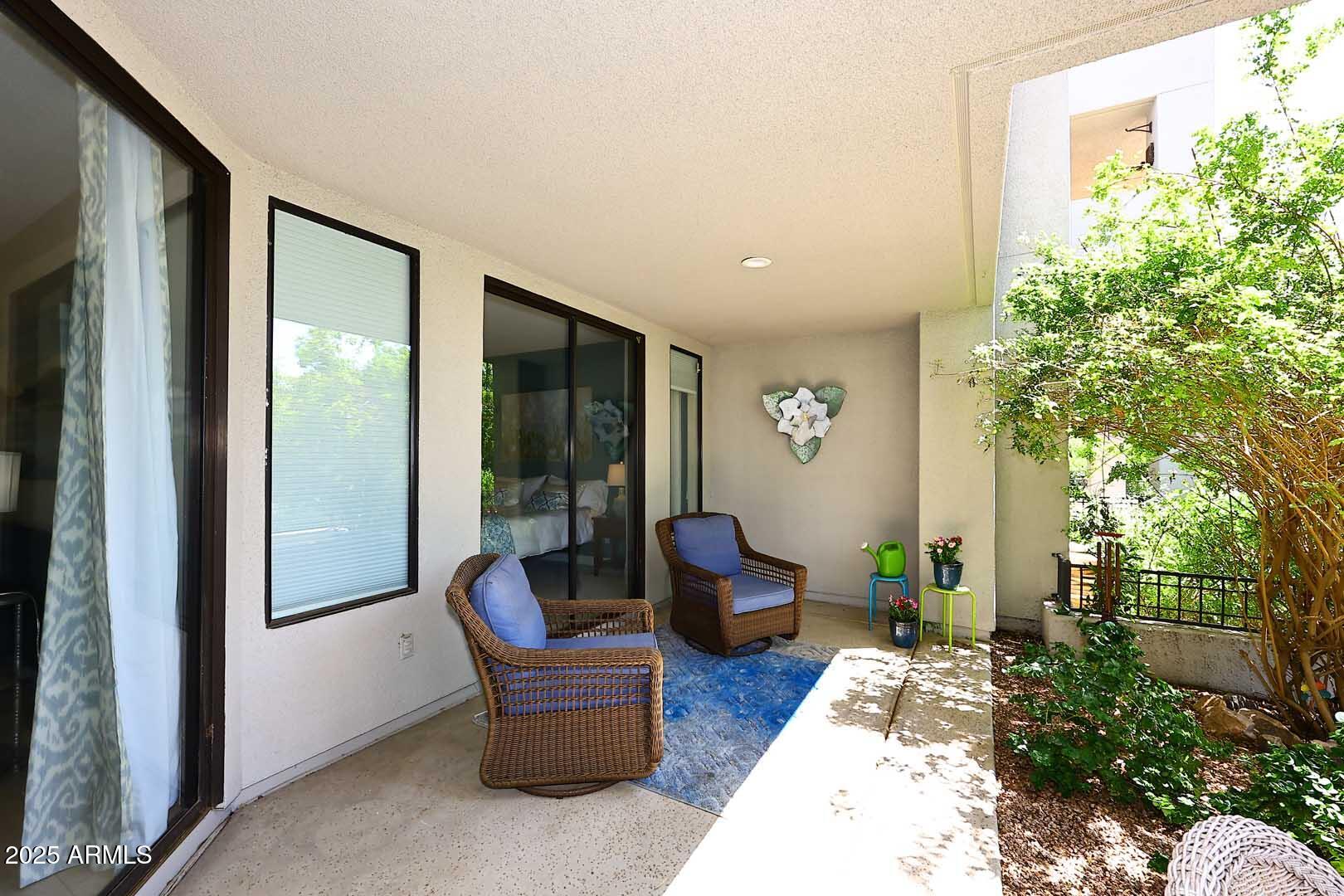 7700 East Gainey Ranch Road, Unit 128 Scottsdale, AZ 85258 - Photo 27 of 60 Patio Door at Primary