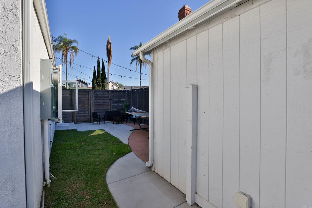 1116 Third Street Coronado, CA 92118 - Photo 28 of 33 a view of a patio in backyard