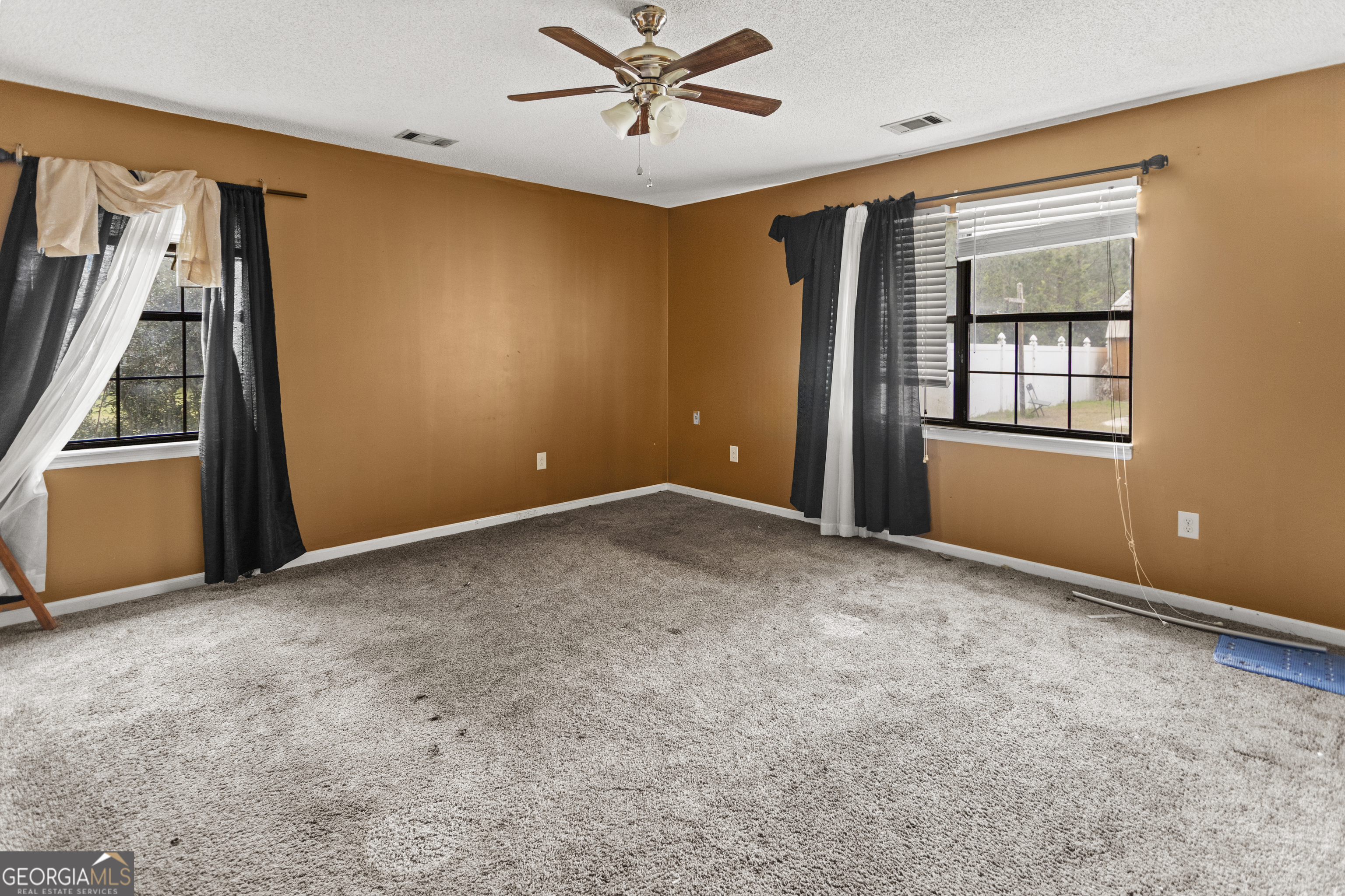 160 Hall Street Hinesville, GA 31313 - Photo 9 of 34 an empty room with windows and closet