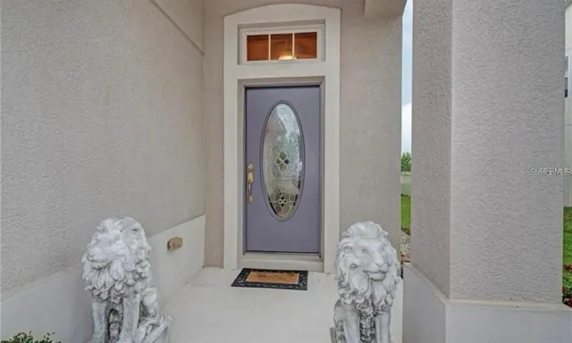 a front view of a door lock