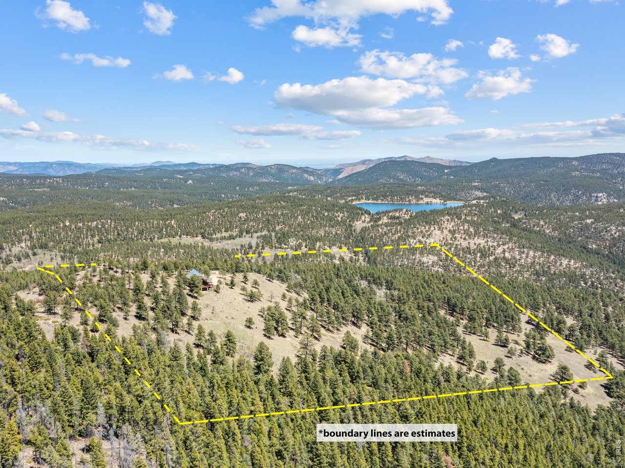 1398 Gold Lake Road Ward, CO 80481 - Photo 5 of 39 a view of lake view and mountain