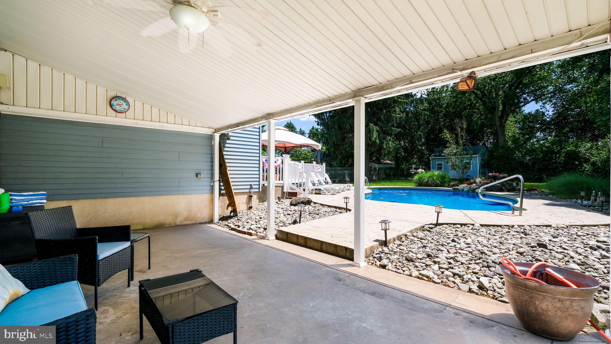 1267 Dahlia Road Warminster, PA 18974 - Photo 35 of 39 Covered Patio