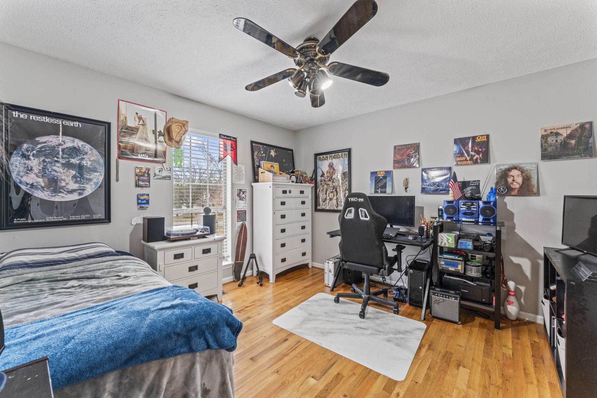 3591 April Lane Murfreesboro, TN 37130 - Photo 22 of 38 a bedroom with furniture and a wooden floor