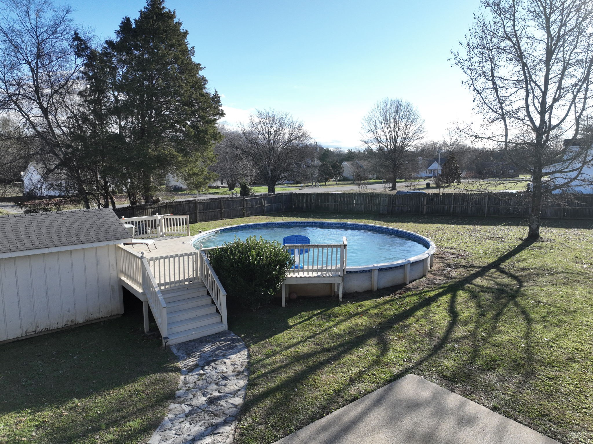3591 April Lane Murfreesboro, TN 37130 - Photo 33 of 38 a view of a swimming pool with a patio