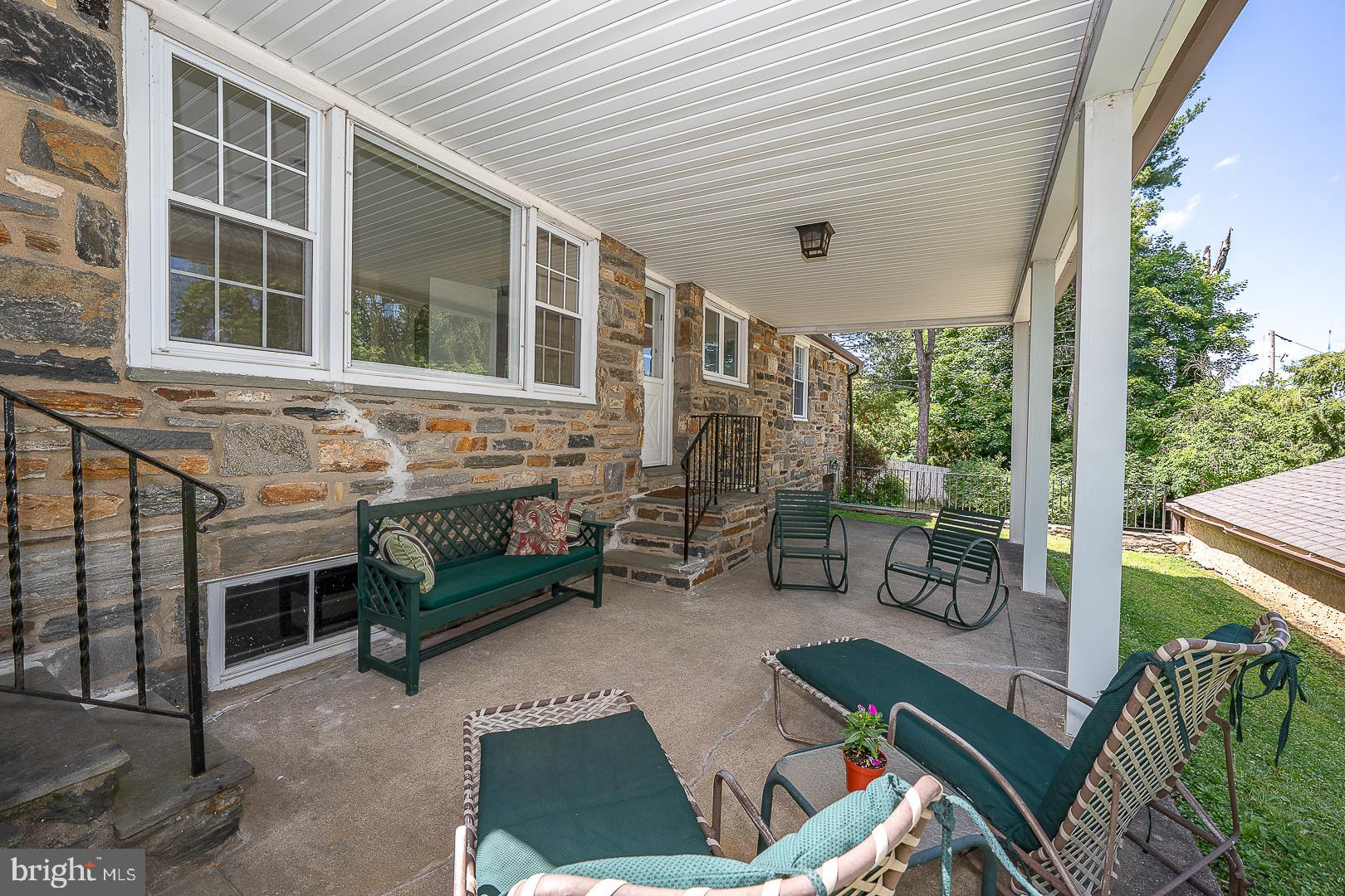 1125 Hillcrest Road Penn Valley, PA 19072 - Photo 26 of 38 Covered Rear Patio