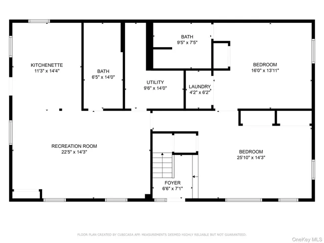 a picture of a bench in a white building