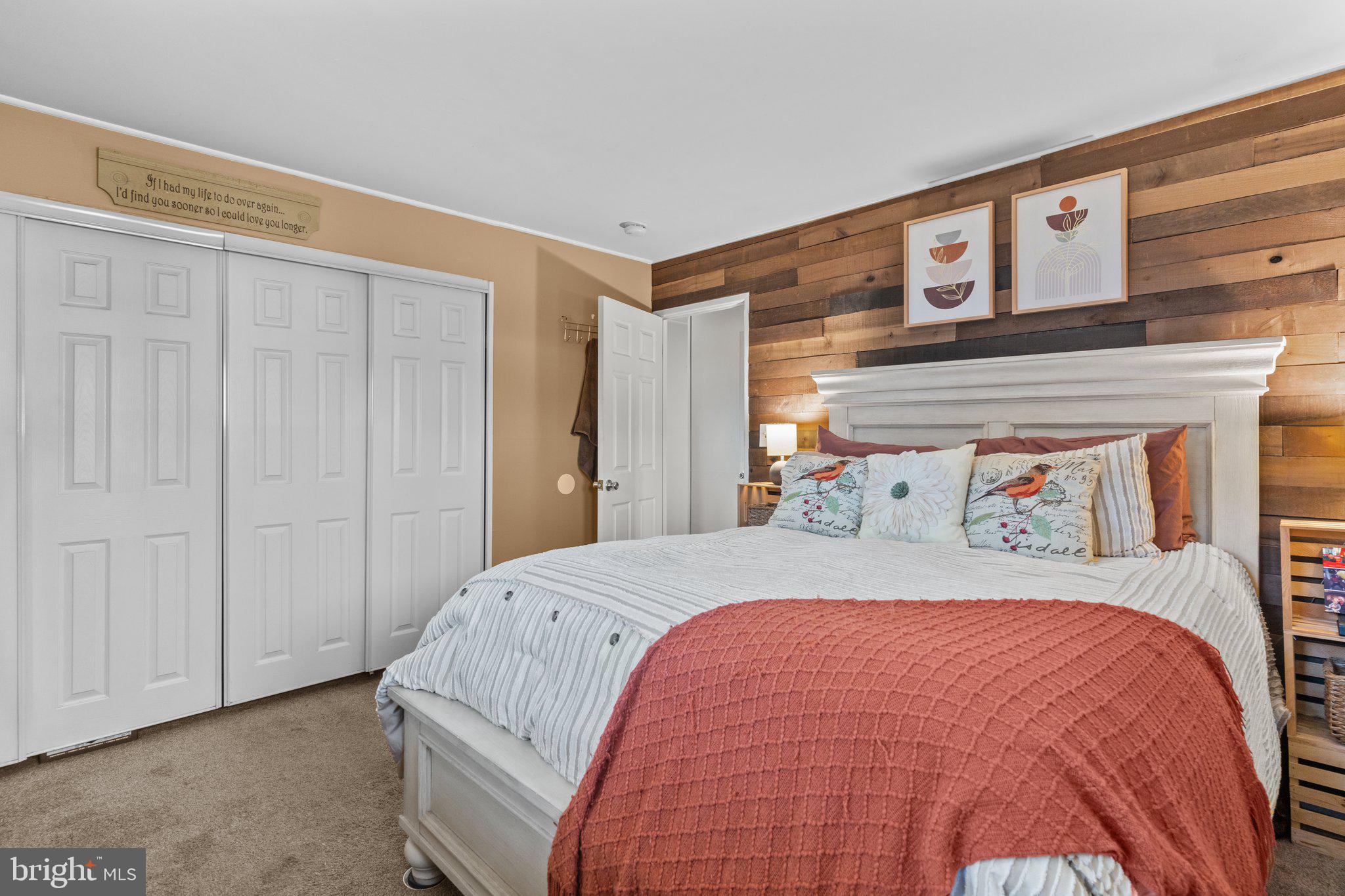 56 Old Pond Road Levittown, PA 19057 - Photo 11 of 20 a bedroom with a bed and a closet