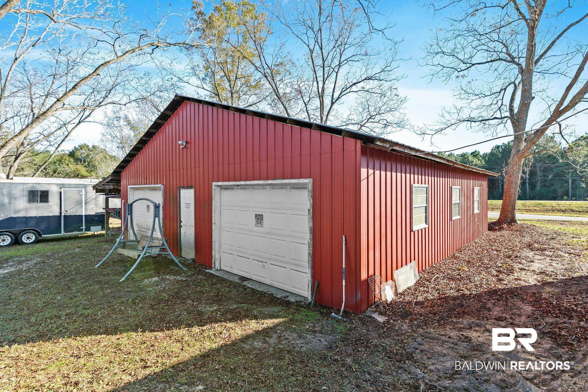 21267 Loop Road Andalusia, AL 36421 - Photo 62 of 72 View of detached garage