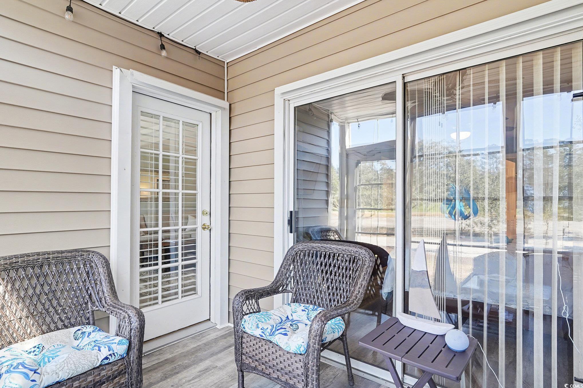 725 Blue Stem Drive, Unit 66B Pawleys Island, SC 29585 - Photo 24 of 30 View of balcony