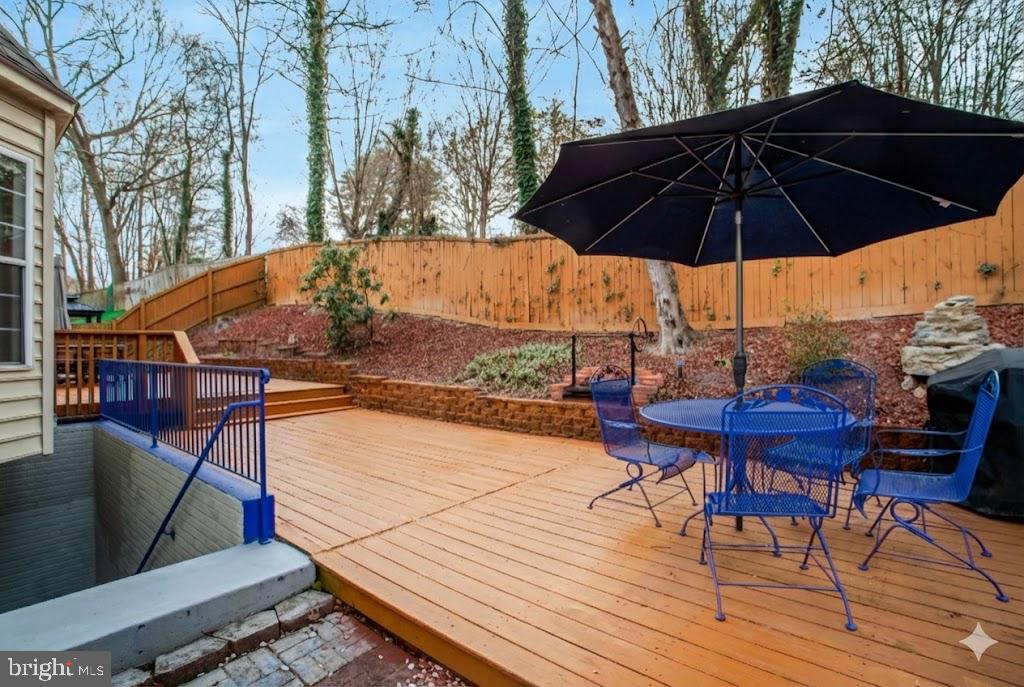 7374 Pohick Ridge Court Springfield, VA 22153 - Photo 54 of 58 a view of wooden floor with seating space