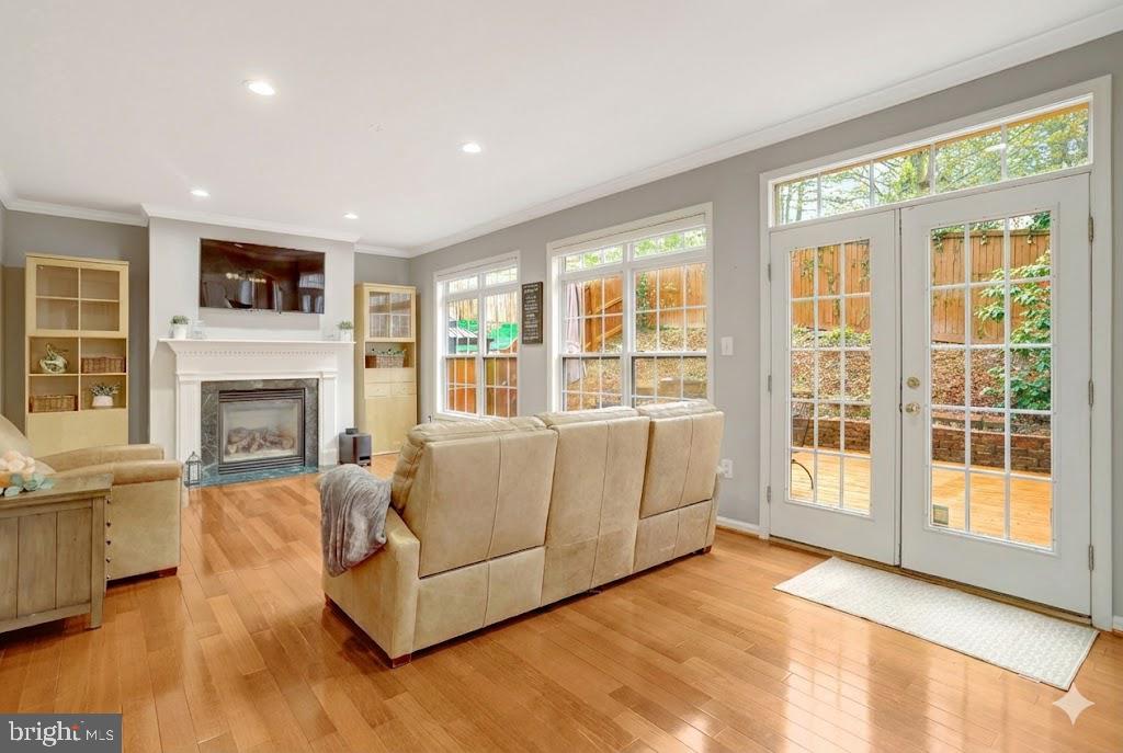 7374 Pohick Ridge Court Springfield, VA 22153 - Photo 6 of 58 a living room with furniture and a large window