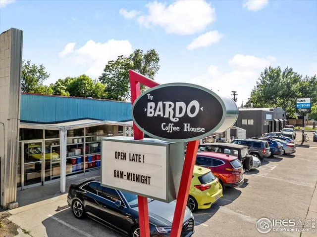 a sign on the side of a building