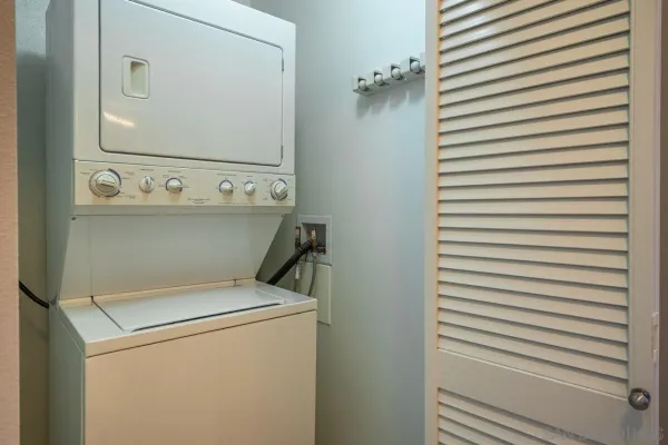 a view of a kitchen and a window