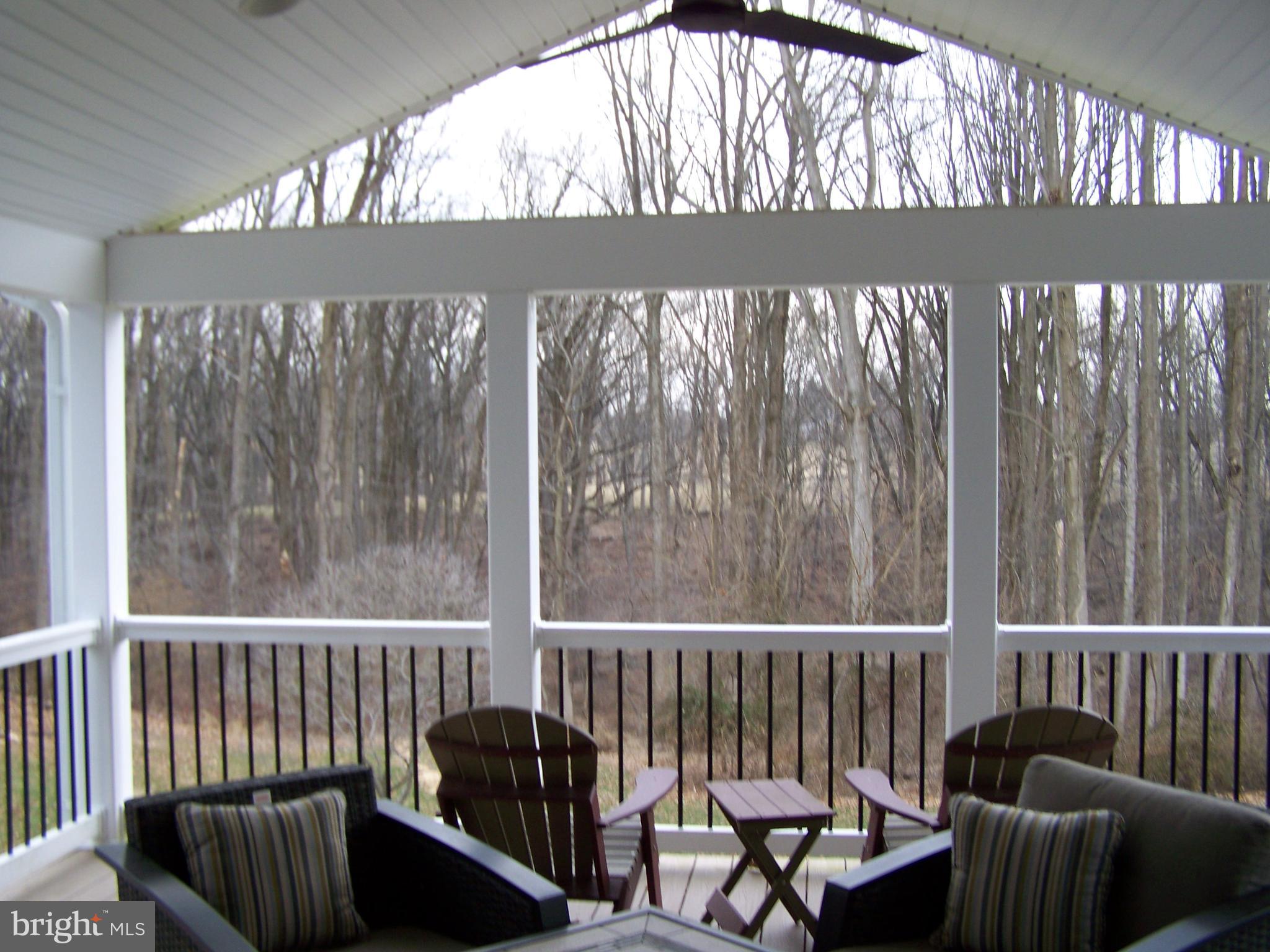 2416 Engle Road Fallston, MD 21047 - Photo 14 of 82 Covered deck area view of woods