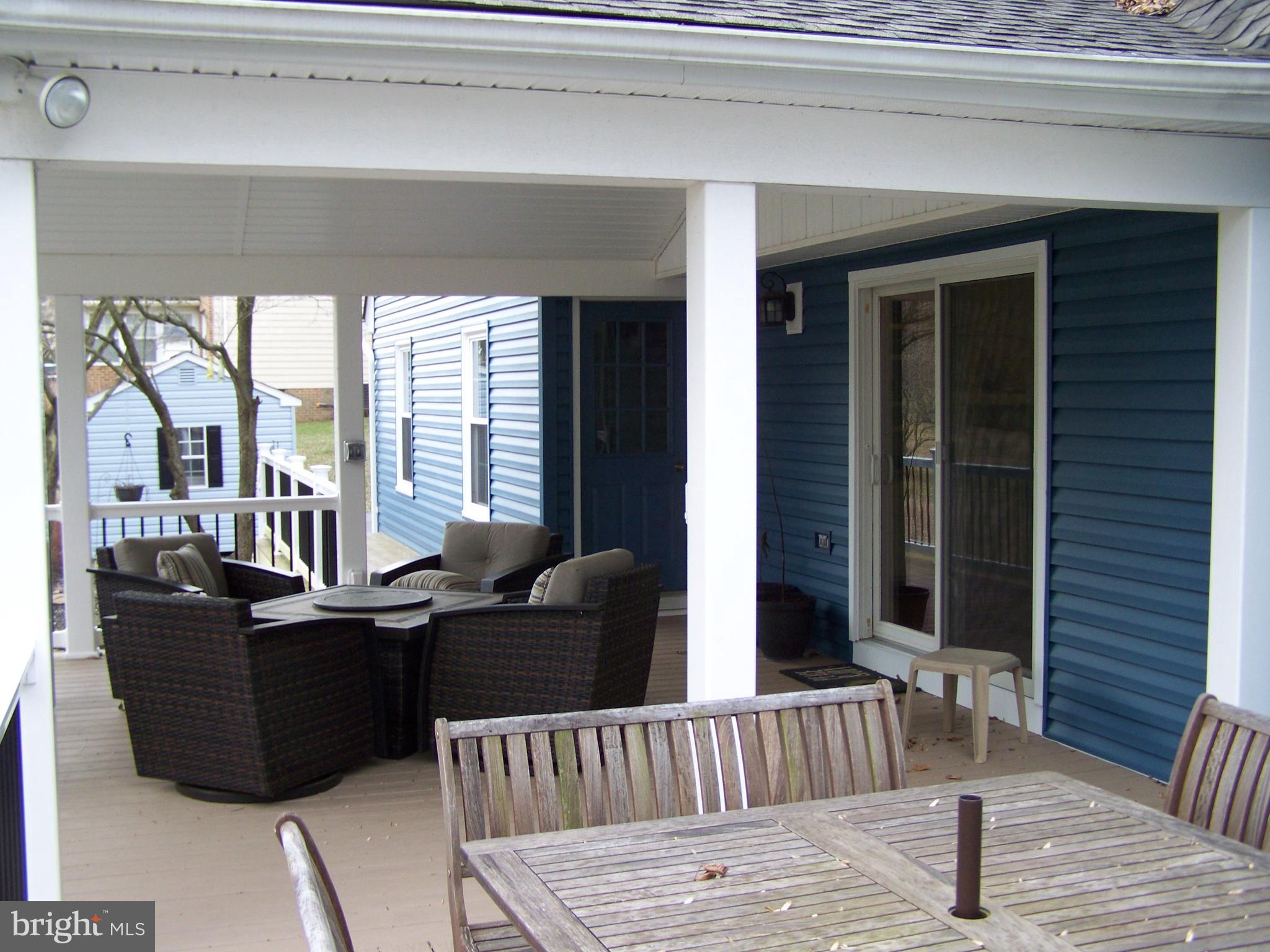 2416 Engle Road Fallston, MD 21047 - Photo 15 of 82 View from open area of deck to covered deck area