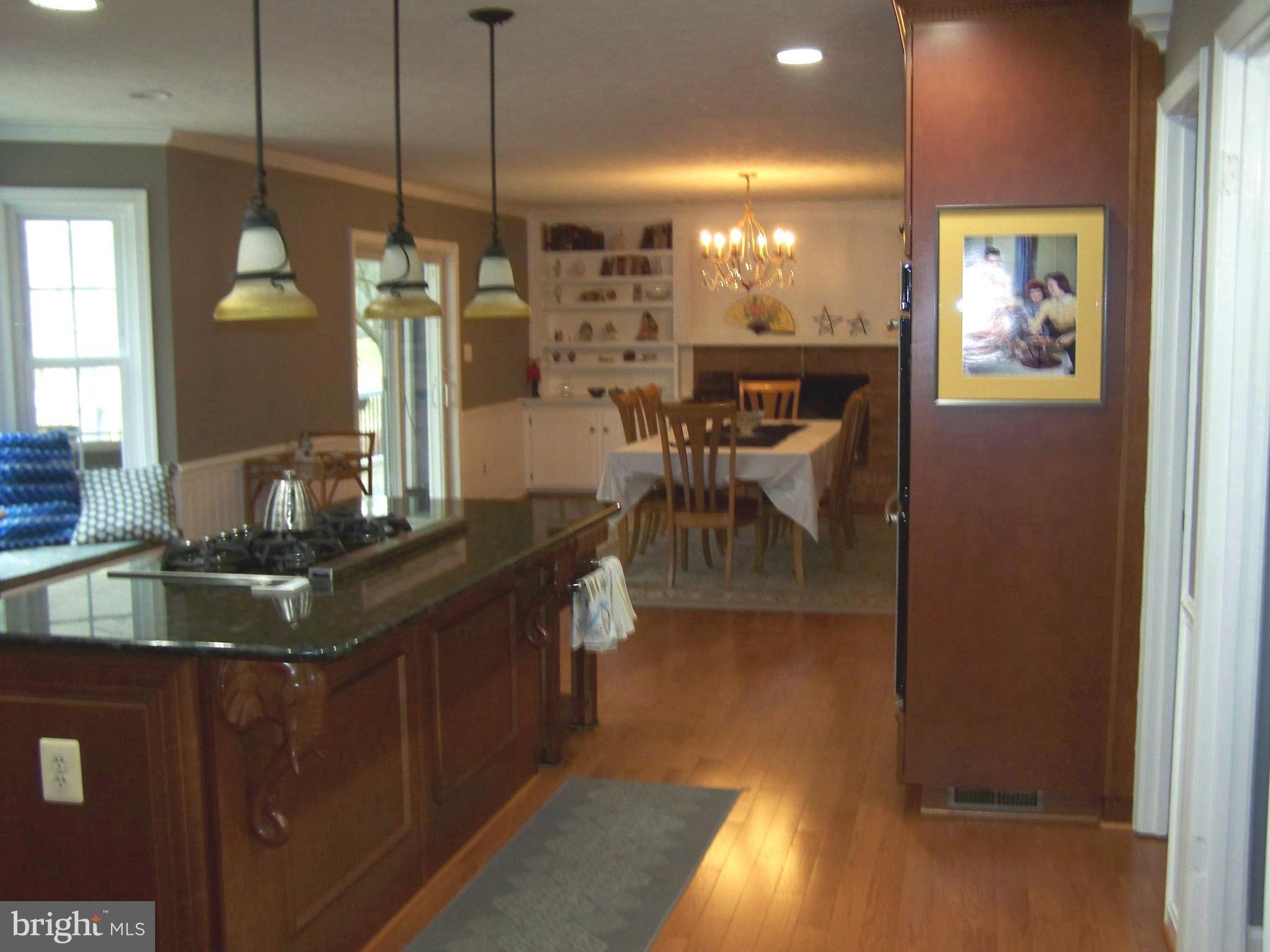 2416 Engle Road Fallston, MD 21047 - Photo 25 of 82 View of kitchen from dining room to family room