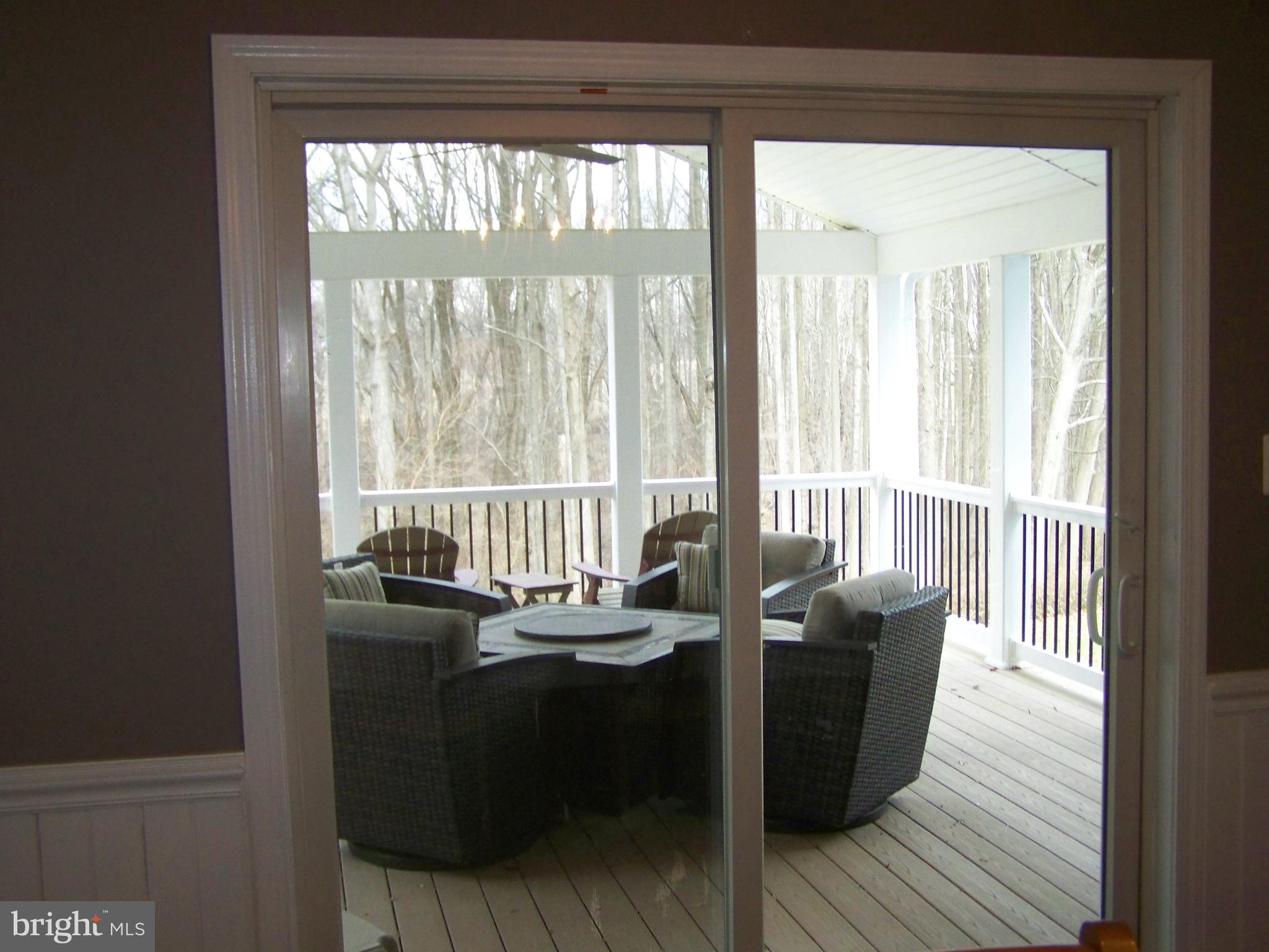 2416 Engle Road Fallston, MD 21047 - Photo 36 of 82 Family Room slider to covered deck area