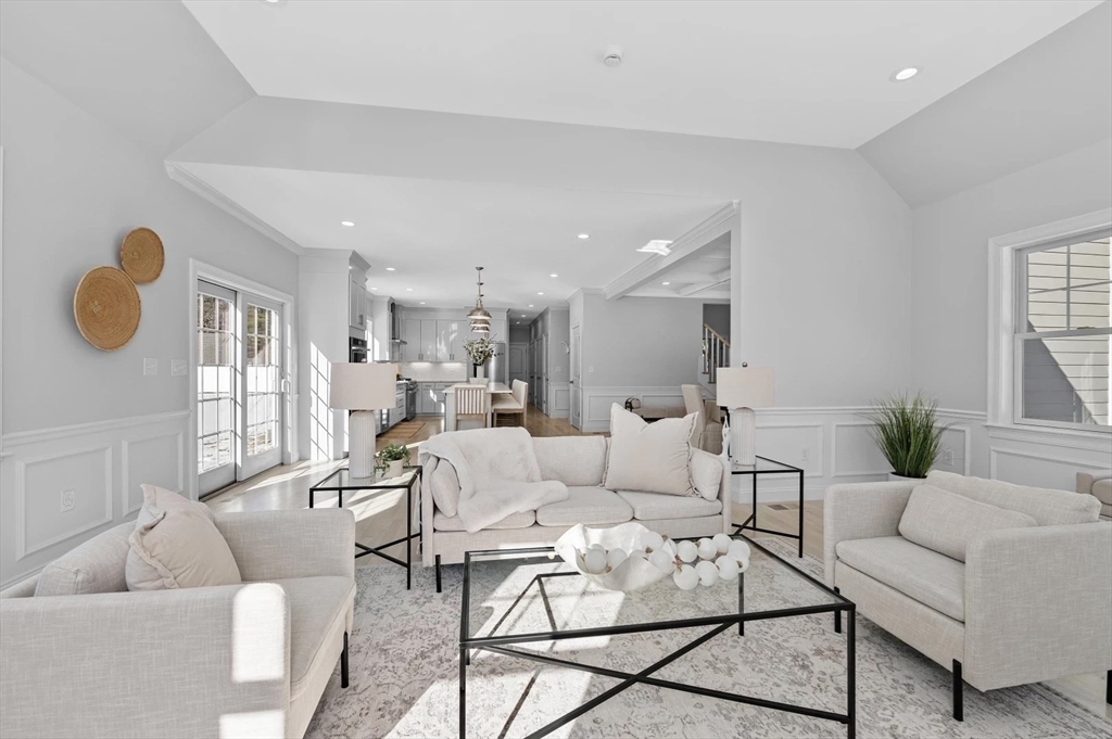 Lot 6 Osprey Court Rowley, MA 01969 - Photo 6 of 25 a living room with furniture and kitchen view