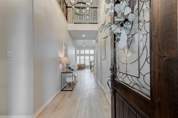 a view of a entryway