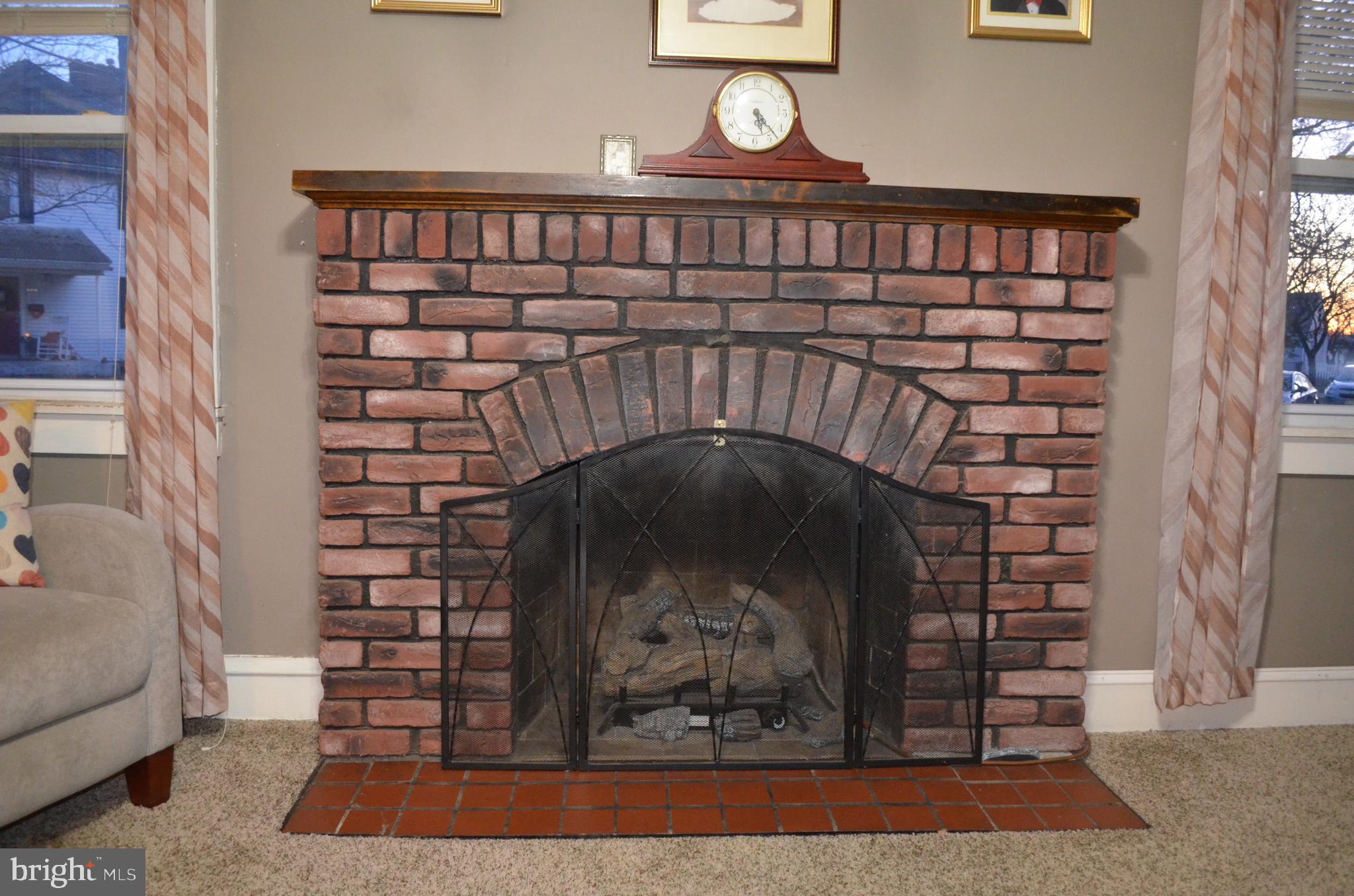 209 Marne Road Brooklawn, NJ 08030 - Photo 5 of 15 Fireplace with gas log or woodburning
