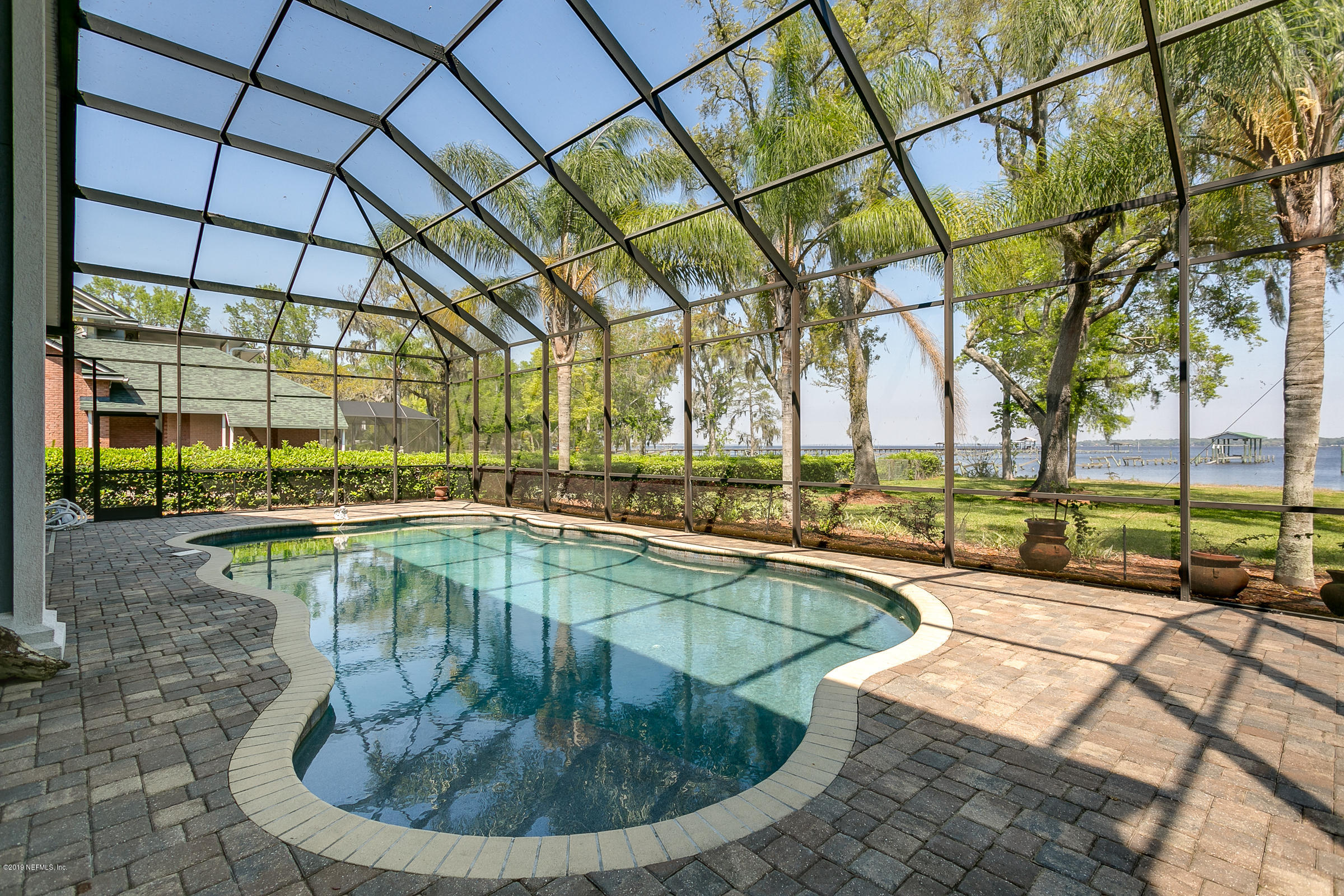 3717 Westover Road Fleming Island, FL 32003 - Photo 41 of 58 Screened Pool View 1