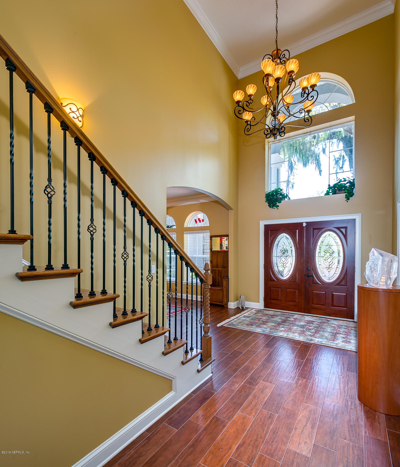 3717 Westover Road Fleming Island, FL 32003 - Photo 8 of 58 Entry Foyer Chandelier