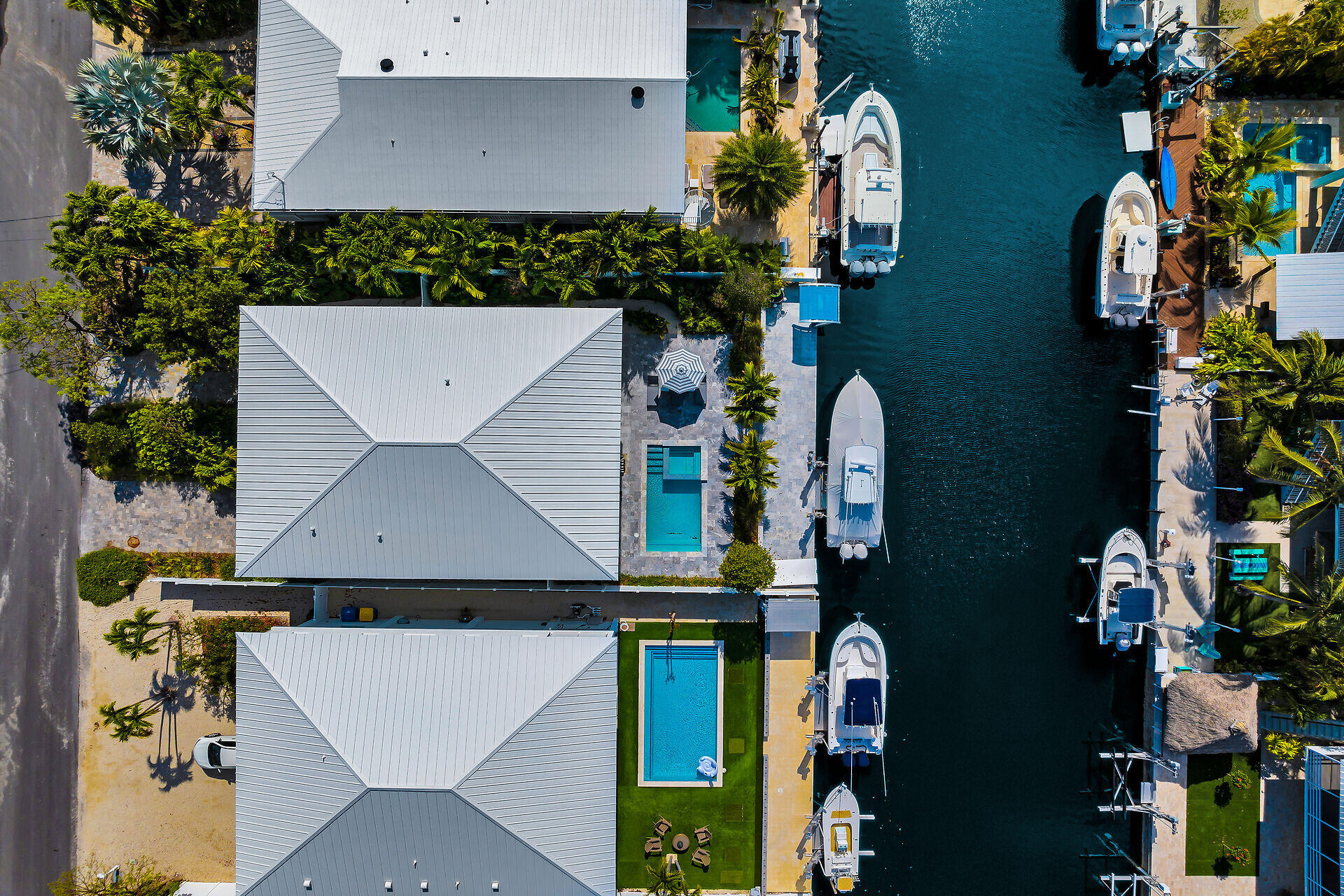 121 Lake Road Tavernier, FL 33070 - Photo 52 of 70 an aerial view of a house