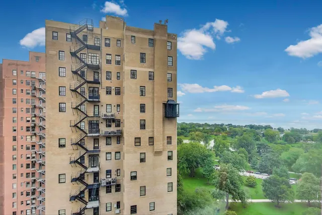 a view of a hallway with workspace