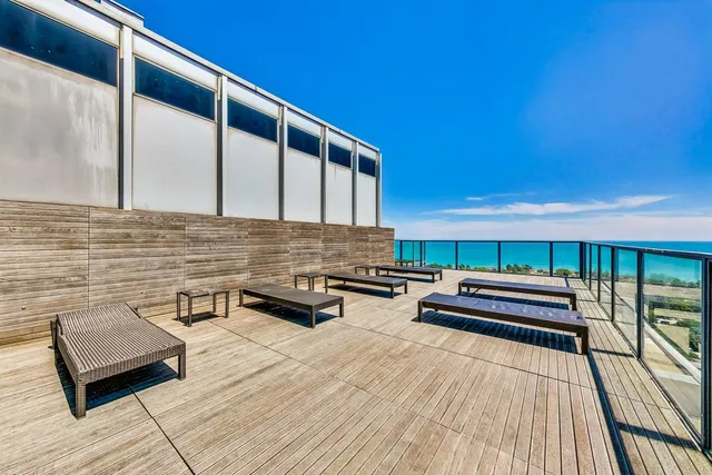 a view of city and ocean