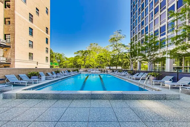 a view of a patio with couches and a potted plants