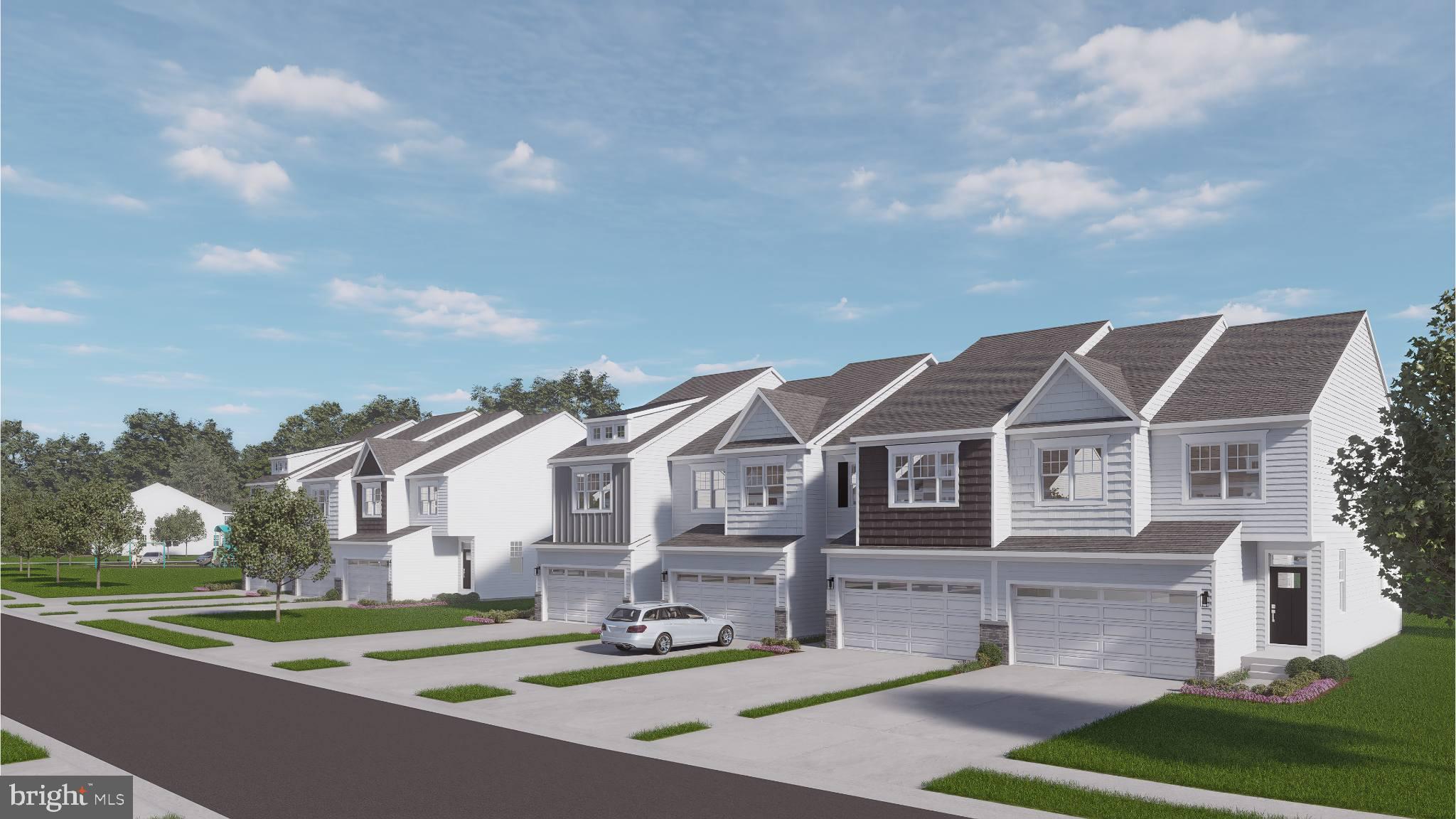 156 Bancroft Road, Unit CARLTON Kennett Square, PA 19348 - Photo 33 of 46 a front view of a house with garden