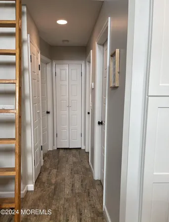 a view of a bathroom with shower