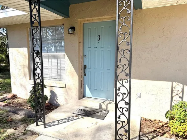 a view of a entryway door of the house
