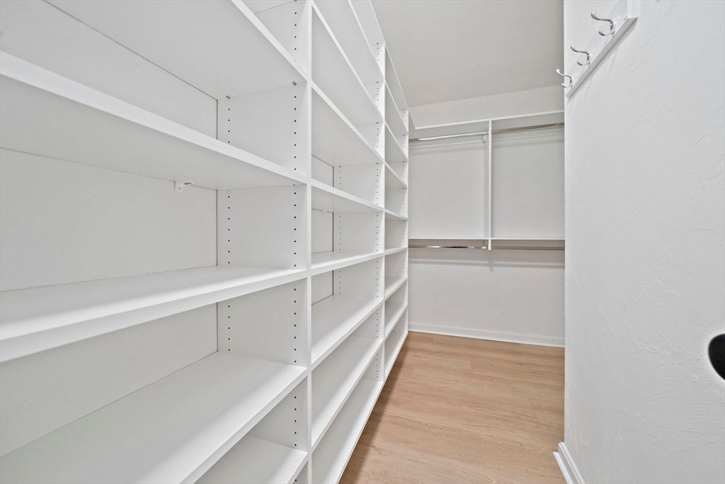 192 Allerton Commons Lane, Unit 192 Braintree, MA 02184 - Photo 15 of 17 a view of walk in closet with empty racks