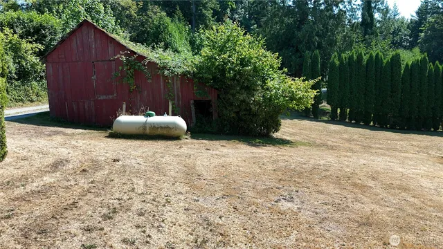 a view of outdoor space with trees