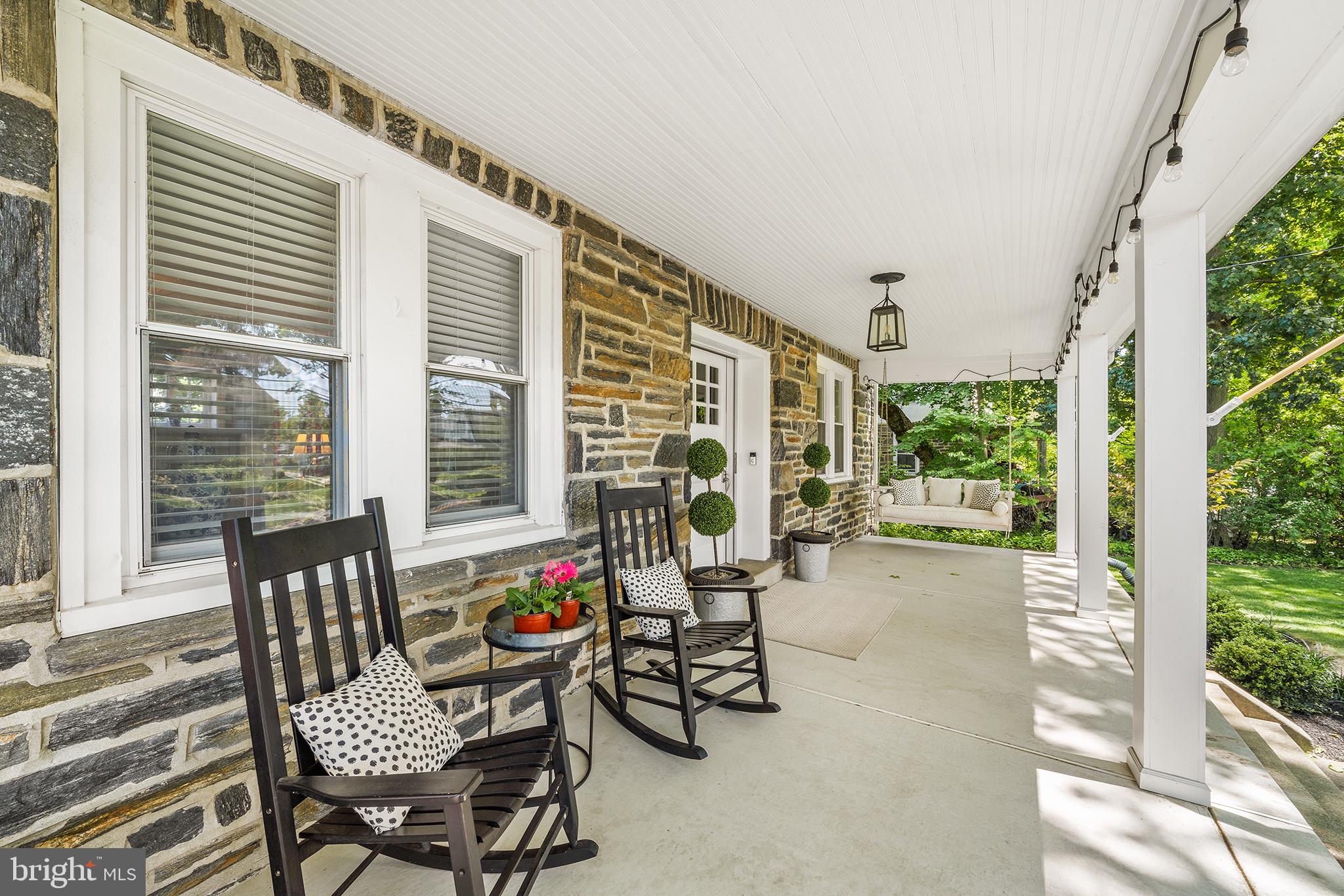 614 East Manoa Road Havertown, PA 19083 - Photo 3 of 39 Charming Front Porch