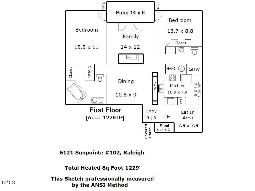 6121 Sunpointe Drive, Unit 102 Raleigh, NC 27606 - Photo 30 of 30 6121-102 Sunpointe, Raleigh