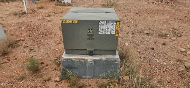 a view of an outdoor space with mountain view