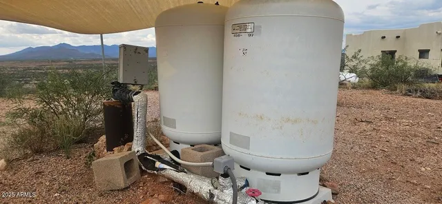 a view of lake with mountain